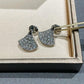 Bvlgari  Divas’ Dream Earrings with glittery finish on a display box