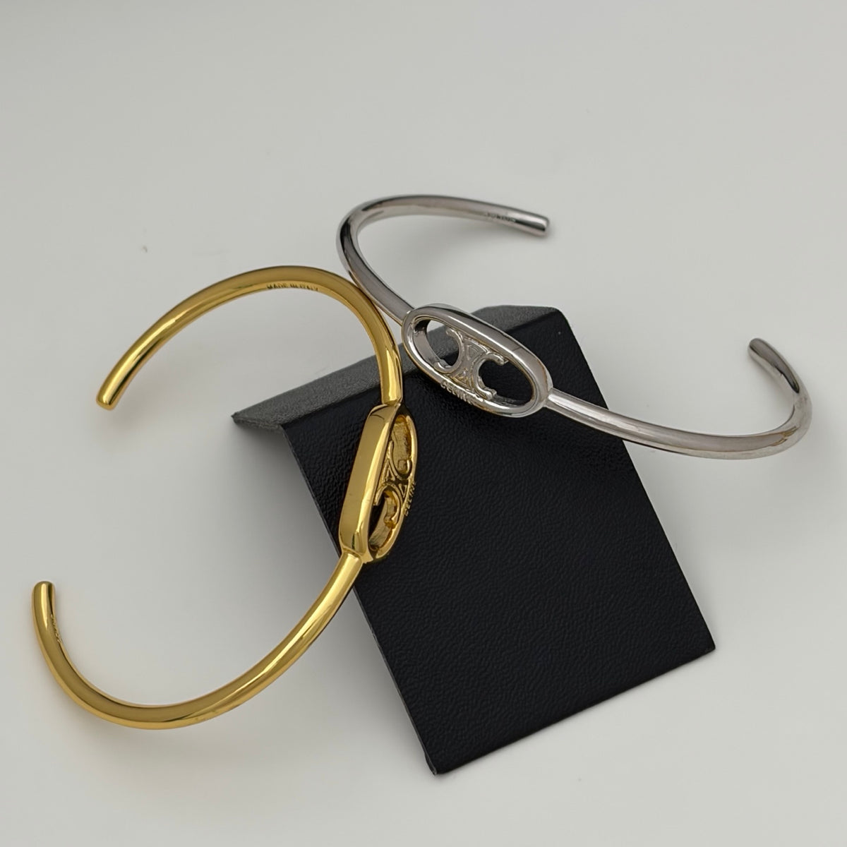 CELINE Triomphe "Pig Nose" Bracelet
