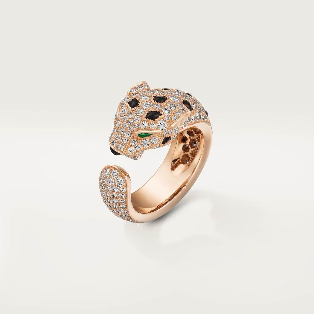 Cartier Panthère de Cartier ring medium model, paved