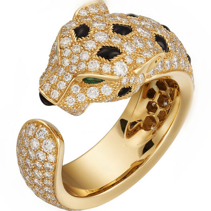 Cartier Panthère de Cartier ring medium model, paved