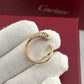 Cartier Panthère de  ring Narrow model、half-paved