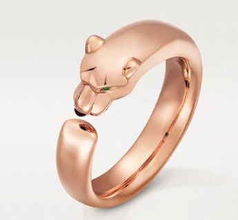 Cartier Panthère de  ring Narrow model、paved