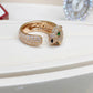 Cartier Panthère de  ring medium model、paved
