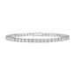 Classic Moissanite Tennis Bracelet – 18K Yellow Gold
