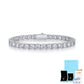 Classic Moissanite Tennis Bracelet – 18K Yellow Gold