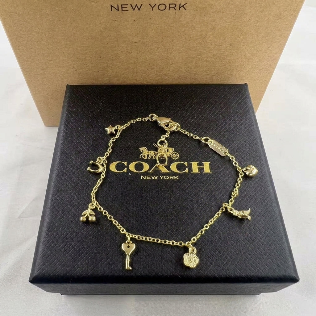 Coach Mini Icons Charm Bracelet