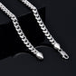 Cuban Link Chain 6mm 925 Sterling silver for man