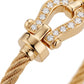 FORCE 10 RING Small model 18K yellow gold and diamonds