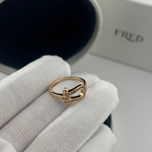 FORCE 10 RING Small model diamonds
