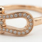 FORCE 10 RING Small model diamonds