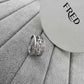 Force 10 ring 18K yellow gold diamond half paved