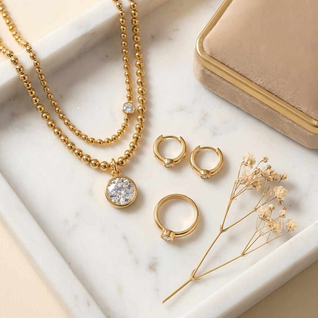 Focus on the spherical shape, the high-polish finish, and the craftsmanship of each bead.