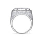 High-definition shot of the ring isolated on a pure white background.