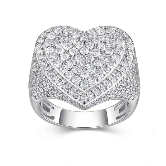 High-definition shot of the ring isolated on a pure white background.