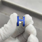 High-End “H” Enamel Pendant Necklace 
