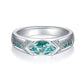 High-definition shot of the ring isolated on pure white background.