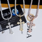Jewelry set with necklaces and pendants on aGRA card