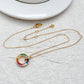 Kate Spade Color Diamond Ring Necklace | Rainbow Crystal Circle