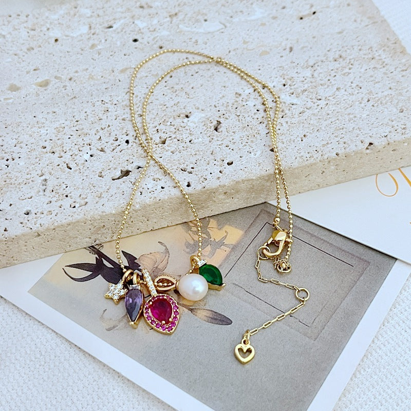 Necklace displayed against a festive background (e.g., evergreen branches, red velvet, or holiday wrapping), highlighting the colorful light bulbs. Alt: “Kate Spade Holiday Light Necklace – Festive Christmas Light Pendant Jewelry.”