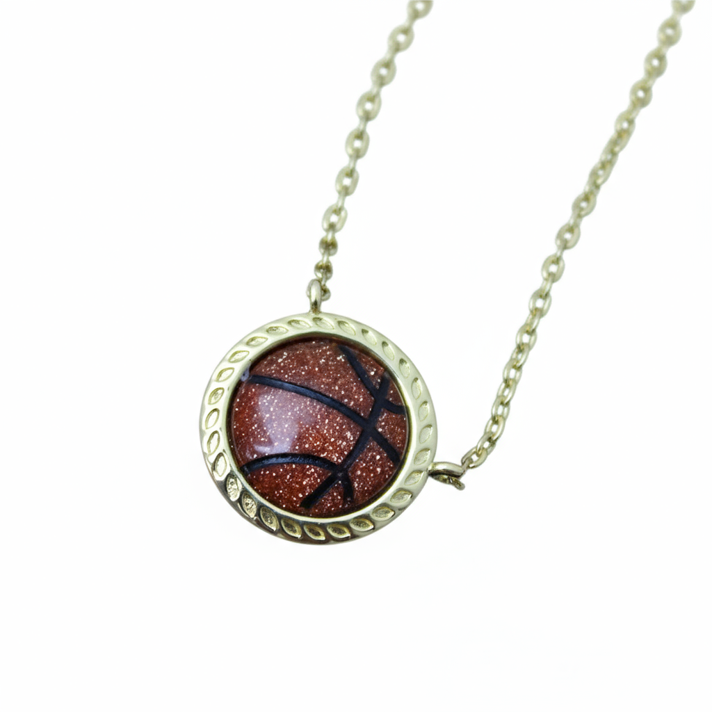 Kendra Football Short Pendant Necklace