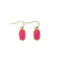  A woman with a calm, serene demeanor, wearing the earrings with a simple blouse or dress, capturing the gentle, feminine energy.