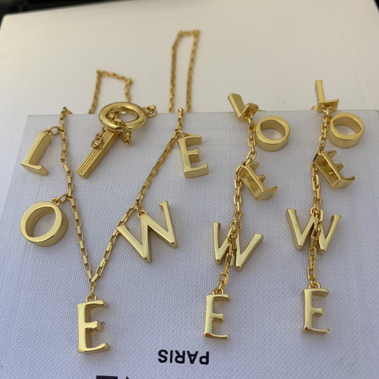 Strong, clean shot of the necklace laid flat or coiled, highlighting the size and design of the bold links against a neutral background.