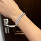 Male model wearing the bracelet on wrist.