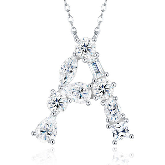 High-definition shot of the necklace laid flat on pure white background.
