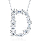 High-definition shot of the necklace laid flat on pure white background.