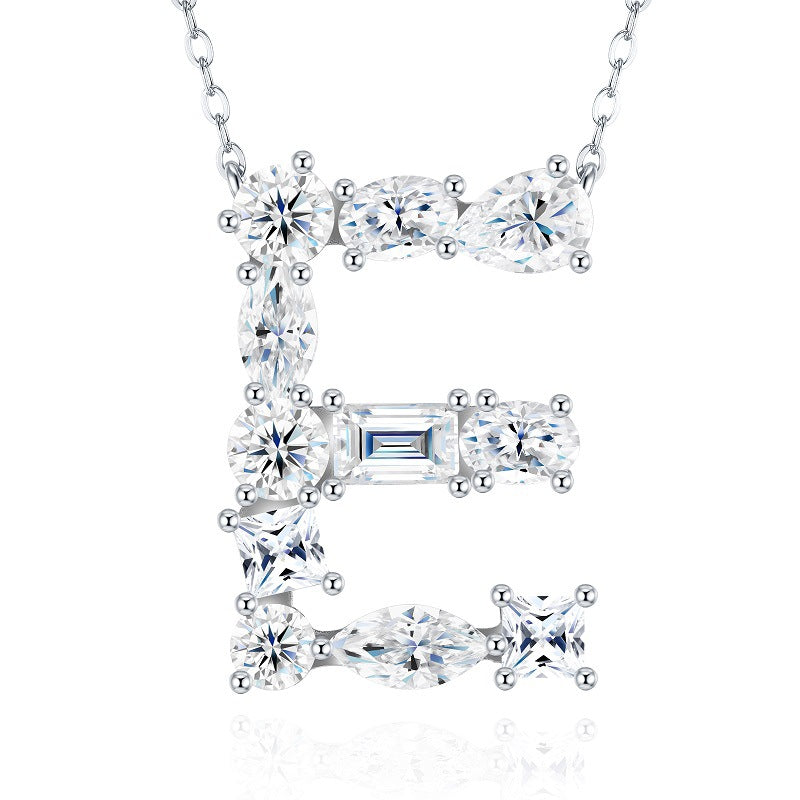 High-definition shot of the necklace laid flat on pure white background.