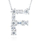 High-definition shot of the necklace laid flat on pure white background.