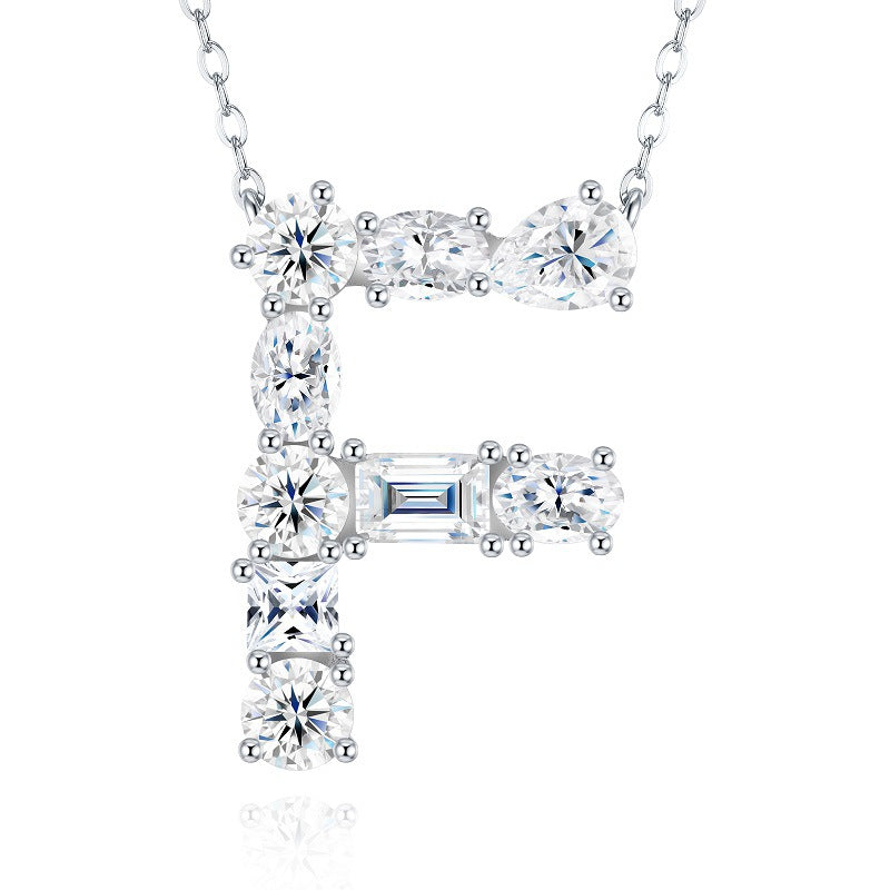 High-definition shot of the necklace laid flat on pure white background.