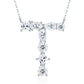 High-definition shot of the necklace laid flat on pure white background.