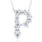 High-definition shot of the necklace laid flat on pure white background.