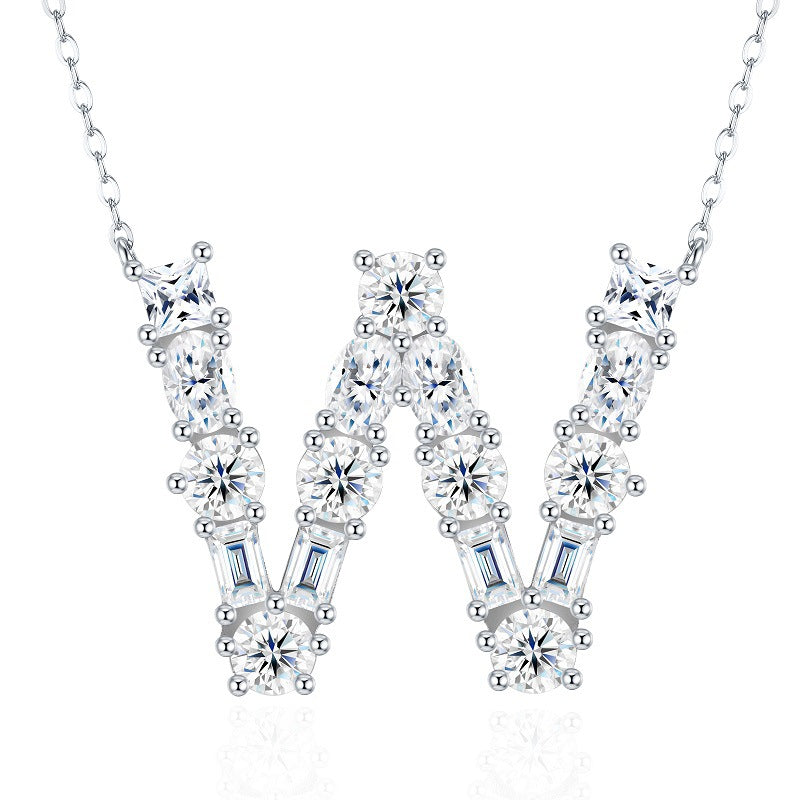 High-definition shot of the necklace laid flat on pure white background.