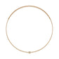 High-definition shot of the necklace laid flat on pure white.