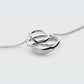 Nura Wrap S925 Sterling Silver Twisted Necklace - Zerra 