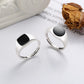 Olympus Signet Ring Sterling Silver/Black