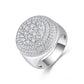High-definition shot of the ring isolated on a pure white background.