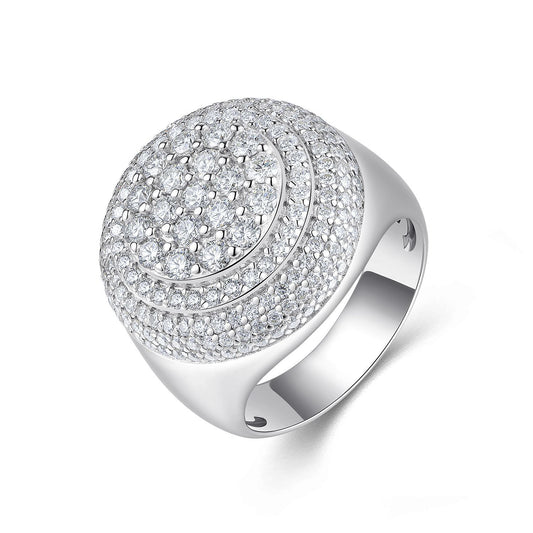 High-definition shot of the ring isolated on a pure white background.
