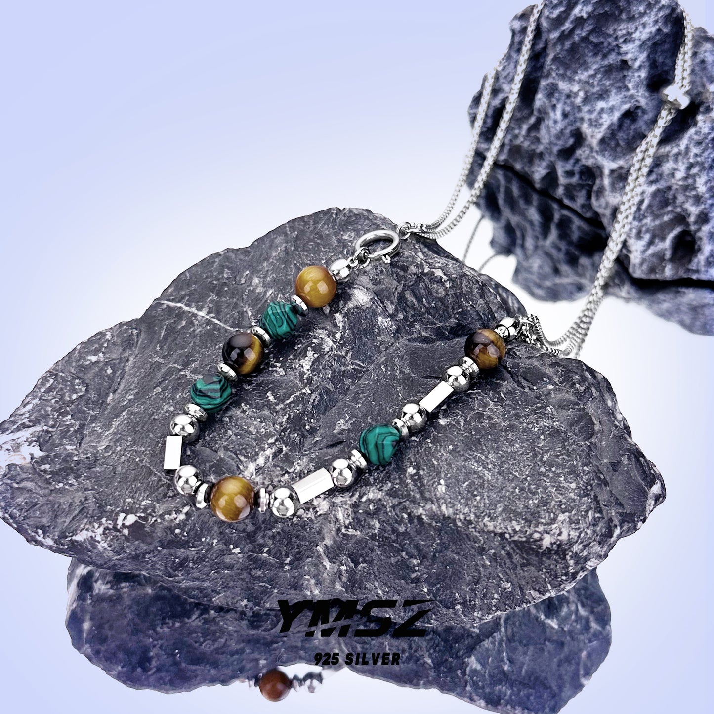 “Macro texture shot showing polished silver craftsmanship”