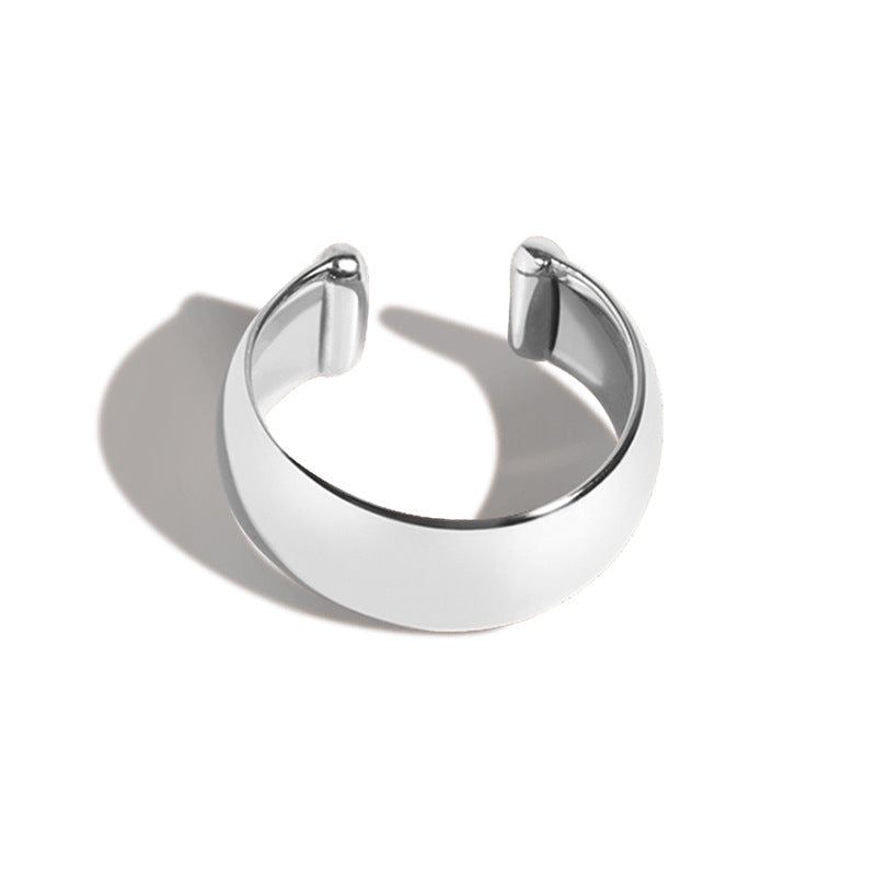 S925 Sterling Silver C-Shaped Ear Cuff No Piercing Jewelry