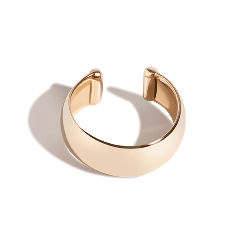 S925 Sterling Silver C-Shaped Ear Cuff No Piercing Jewelry