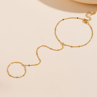 S925 Sterling Silver Chain Hand Harness for Women