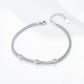 S925 Sterling Silver Heart Zircon Bracelet for Women