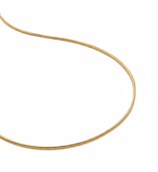 S925 Sterling Silver Snake ChainNecklace 0.8mm 