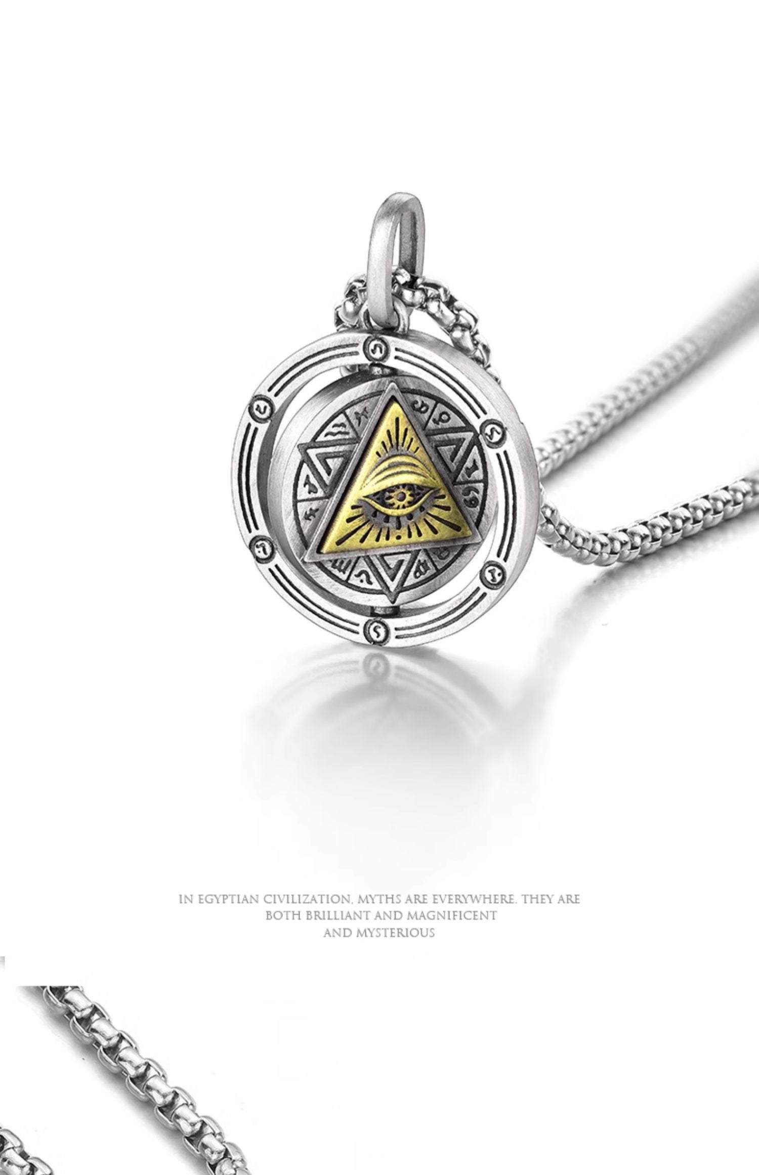 “Detailed engraving of Eye of Horus spiritual protection symbol”