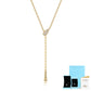 High-definition shot of the necklace laid flat on pure white.