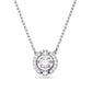 Swarovski Una Collection NecklaceDiamond necklace on a white background