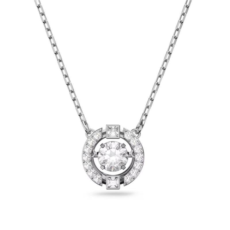 Swarovski Una Collection NecklaceDiamond necklace on a white background